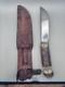 Vintage Remington RH-73 Stag Hunting Knife USA with Orig Sheath Estate