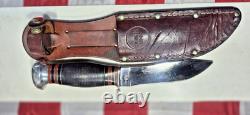 Vintage Remington UMC RH32 Fixed Blade Knife with UMC Original Sheath