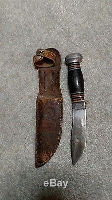 Vintage Remington hunting knife RH-32 sheath included