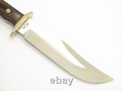 Vintage Rigid Bear Paw Tak Fukuta Seki Japan Wood Fixed Bowie Hunting Knife