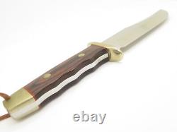 Vintage Rigid Bear Paw Tak Fukuta Seki Japan Wood Fixed Bowie Hunting Knife