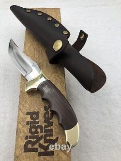 Vintage Rigid R1 Sidewinder Fixed Blade Sheath Knife Made In USA In Box