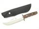 Vintage Rigid RG46 Tak Fukuta Seki Japan Wood Fixed Bowie Hunting Knife (# 12)