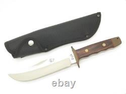 Vintage Rigid RG46 Tak Fukuta Seki Japan Wood Fixed Bowie Hunting Knife (# 12)