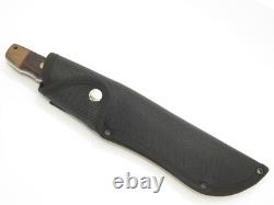 Vintage Rigid RG46 Tak Fukuta Seki Japan Wood Fixed Bowie Hunting Knife (# 12)