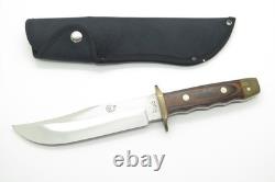 Vintage Rigid RG46 Wood Tak Fukuta Seki Japan Fixed Bowie Hunting Knife