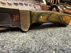 Vintage Rigid USA Fixed Blade Knife Leather Sheath Made in the America