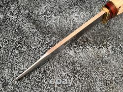 Vintage Rostfrei Rigid RG37 Italy Stag Hunting Knife