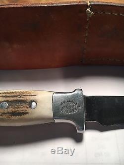 Vintage Ruana Bonner Montana M Stamp Hunting Knife