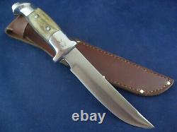 Vintage Rudy R. H. Ruana Knife with Sheath