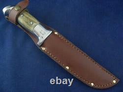 Vintage Rudy R. H. Ruana Knife with Sheath