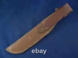 Vintage Rudy R. H. Ruana Knife with Sheath