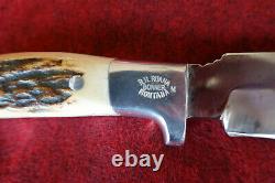 Vintage Rudy Ruana Knife & Sheath M Stamp Model 27C 1962-84