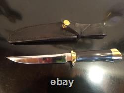 Vintage Ryan D. Wielkie (RDW) Knives, 10.5 Fighting Knife With 6'' Blade. MINT