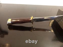 Vintage Ryan D. Wielkie (RDW) Knives, 10.5 Fighting Knife With 6'' Blade. MINT