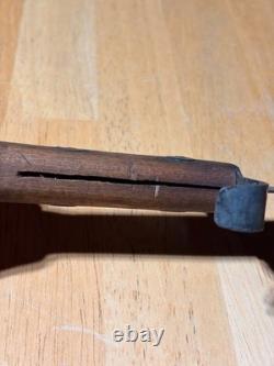 Vintage S-Guard Fighting Knife Possible WWI German Grabendolch Wood Grip