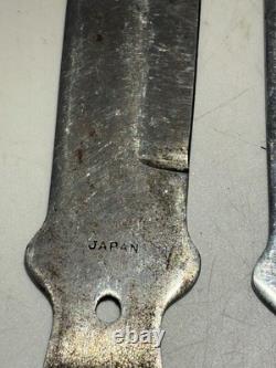 Vintage SFB Hunting Knives 10 Inch Blades Japan