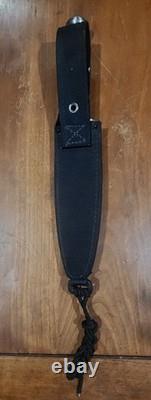 Vintage SOG FK-1 Field Knife with Black Nylon Sheath Seki Japan 6.25 Fixed Blade