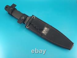 Vintage SOG SEAL 2000 Fixed Blade Combo Edge Knife! With Sheath