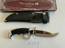 Vintage Saburo-Japan Handmade Knife Marine Corps X9 Commemorative RARE