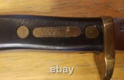 Vintage Schrade Ducks Unlimited Fixed Blade Knife Made In USA 165DU 165 DU