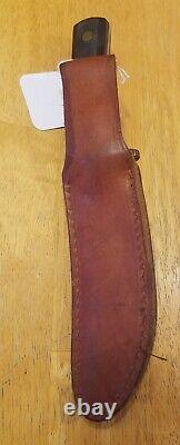 Vintage Schrade Ducks Unlimited Fixed Blade Knife Made In USA 165DU 165 DU