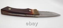 Vintage Schrade Old Timer 130T Fixed Blade Hunting Knife with box / papers