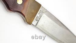 Vintage Schrade Old Timer 130T Fixed Blade Hunting Knife with box / papers