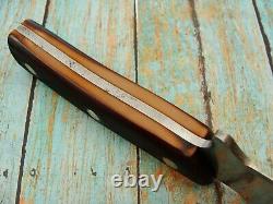 Vintage Schrade USA 15ot Old Timer Sawcut Deerslayer Hunting Knife Knives Tools