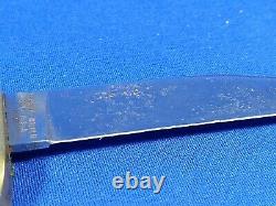 Vintage Schrade Walden USA 410t Old Timer Hunting Knife With Sheath