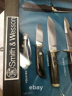 Vintage Smith & Wesson Blackie Collins Original 7 Piece Knife Collection