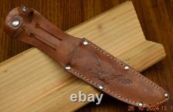 Vintage Solingen Cutlery B Svoboda Hunter Knife Solingen Germany Stag Handle