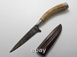 Vintage Solingen Louper FLAMME pre WW1 Louis Perlmann Nicker Knife, Boot Knife