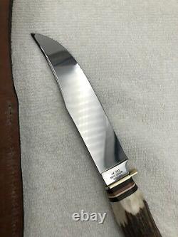 Vintage Stag J A Henckels Sheath Knife HK503 Made In Solingen Germany Excellent