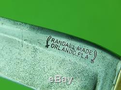 Vintage US Custom Hand Made Randall Model 3 6 Hunting Fighting Knife Sheath