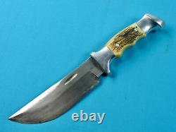 Vintage US Custom R. H. RUANA Bonner Montana Model 20B M Marked Hunting Knife