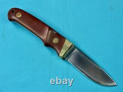 Vintage US Early Schrade Loveless Design Limited Edition Hunting Knife with Sheath