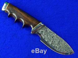 Vintage US GERBER Limited SHAW LEIBOWITZ Engraved Hunting Fighting Knife