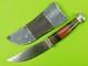 Vintage US Ka-Bar Hunting Knife with Sheath