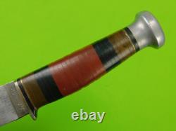 Vintage US Ka-Bar Hunting Knife with Sheath