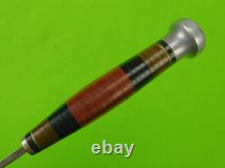 Vintage US Ka-Bar Hunting Knife with Sheath