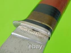 Vintage US Ka-Bar Hunting Knife with Sheath