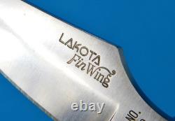 Vintage US Lakota Japan Made Hunting Knife with Sheath