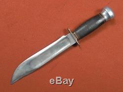 Vintage US MARBLES Gladstone Hunting Fighting Knife 7 Blade