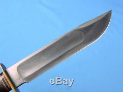 Vintage US Marbles Gladstone MI Huge Fighting Hunting 7 Blade Knife