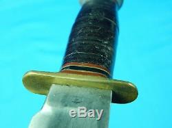 Vintage US Marbles Gladstone MI Huge Fighting Hunting 7 Blade Knife