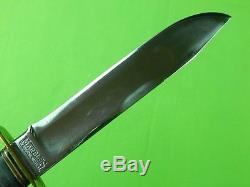 Vintage US pre 1943 Ideal Marbles Gladstone Mich. Hunting Fighting Knife