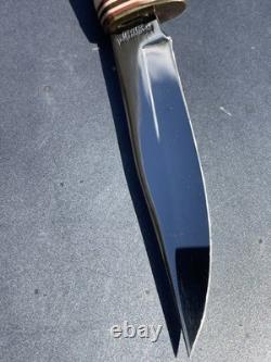 Vintage Ultra Rare Schneidteufel Rostfrei Germany Fixed Blade Hunting Knife Nice