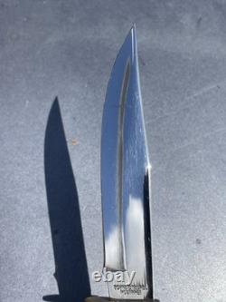 Vintage Ultra Rare Schneidteufel Rostfrei Germany Fixed Blade Hunting Knife Nice