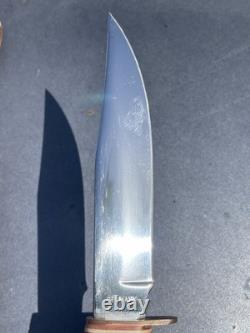Vintage Ultra Rare Schneidteufel Rostfrei Germany Fixed Blade Hunting Knife Nice